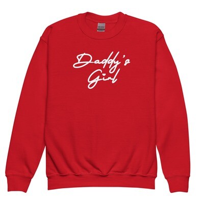 Daddy's Girl - YOUTH Crewneck Sweatshirt