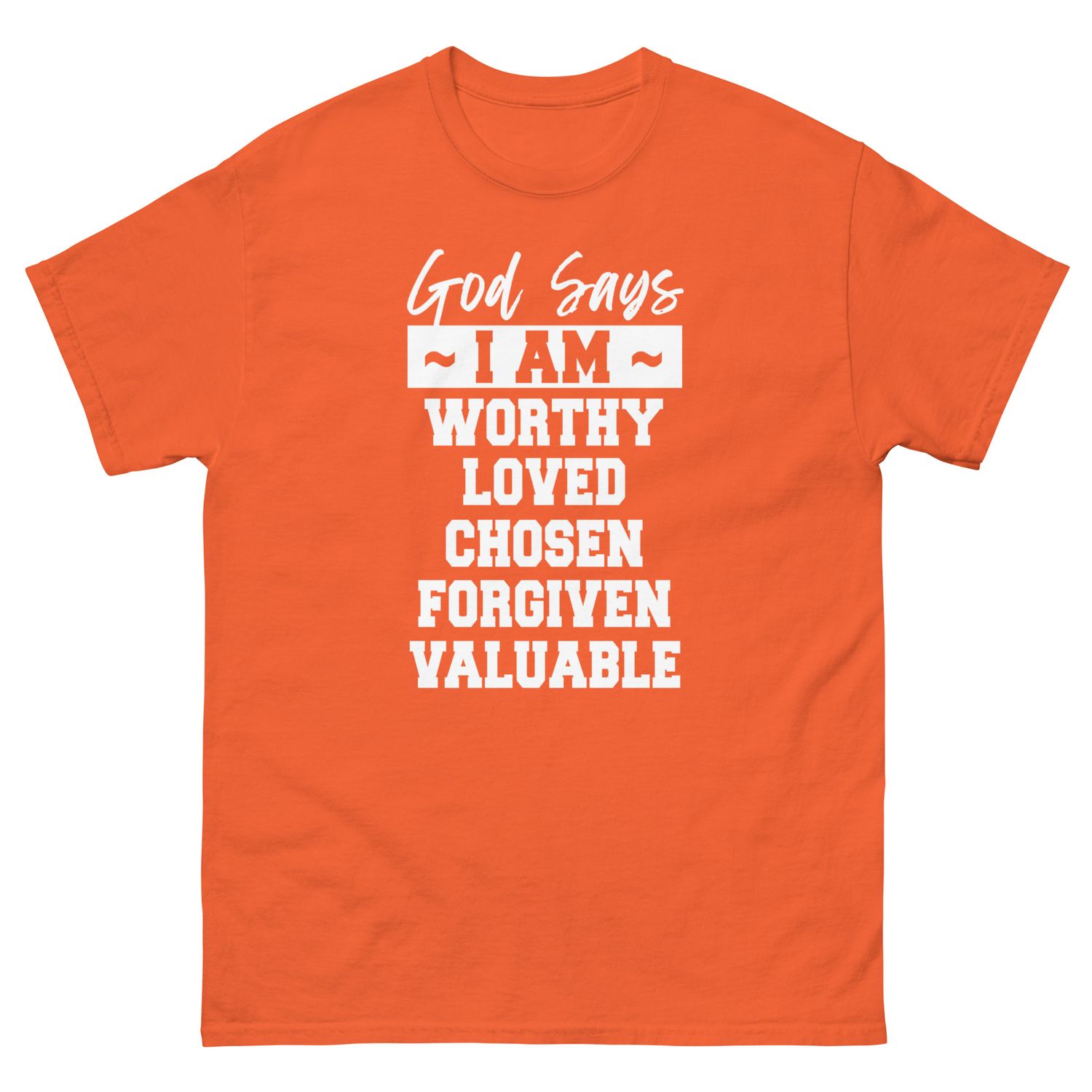 God Says I Am - ADULT T-Shirt