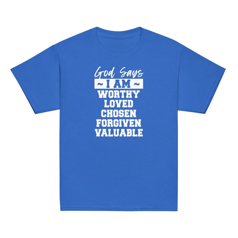 God Says I Am - YOUTH T-Shirt