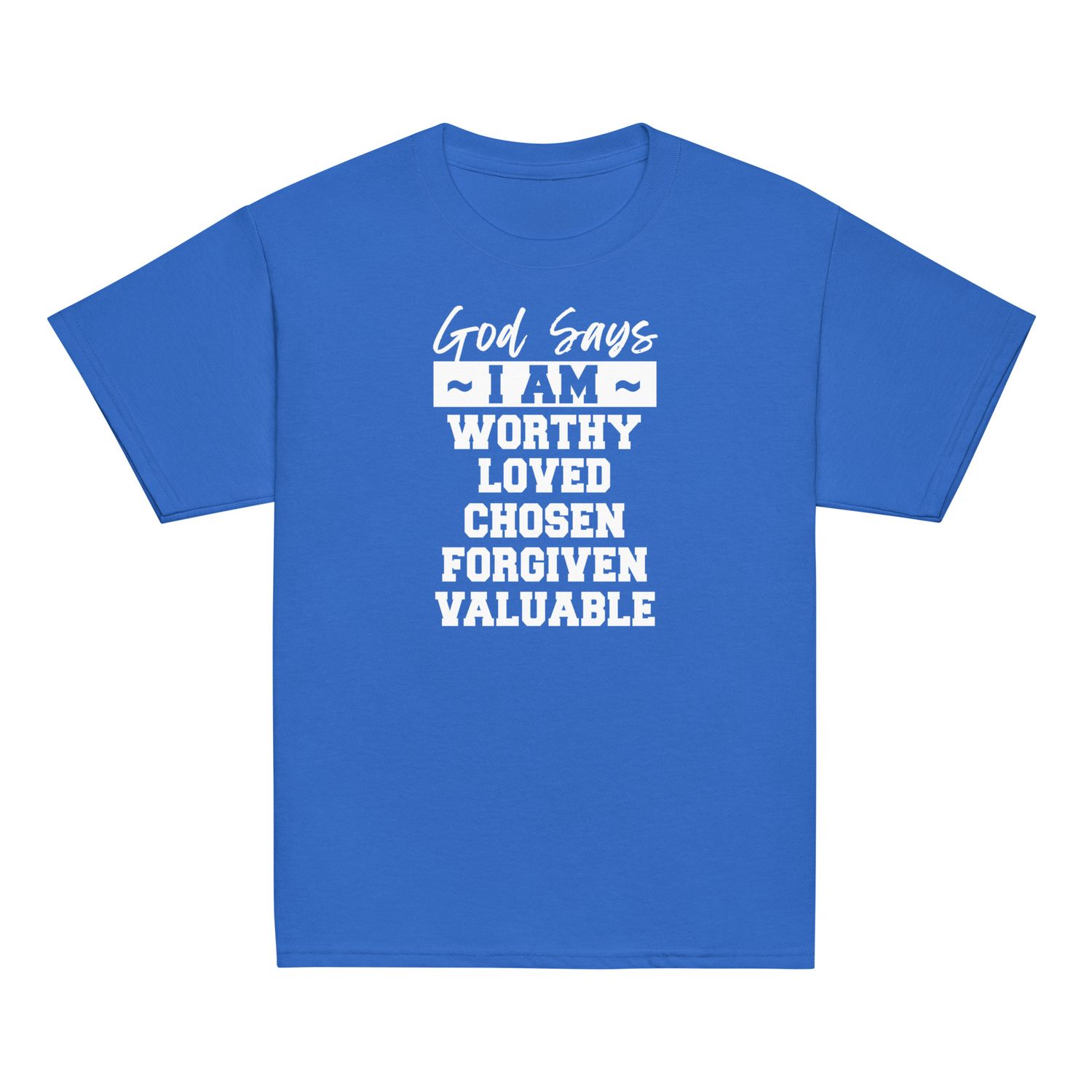 God Says I Am - YOUTH T-Shirt