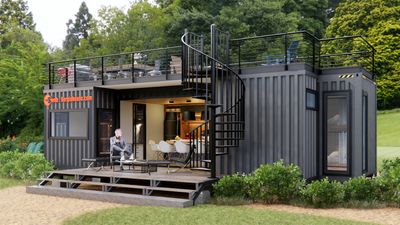 Detailed design of the container house BG71