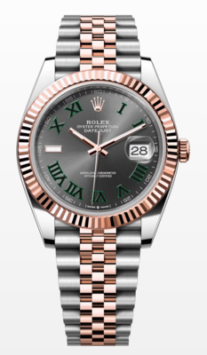 Rolex Datejust 41 Yellow and Everose Rolesor