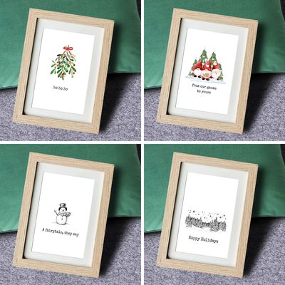 Interchangeable Wall Art Set - Holiday Themed