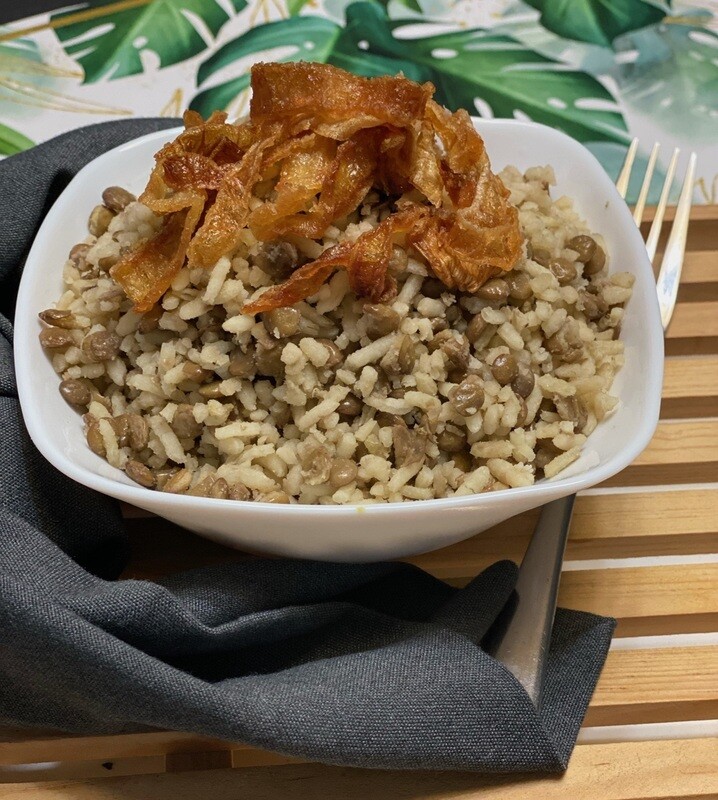 M'JEDRA RICE W/ LENTIL