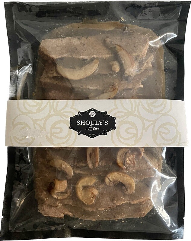 FROZEN PACK BRISKET W/MUSHROOMS 500G