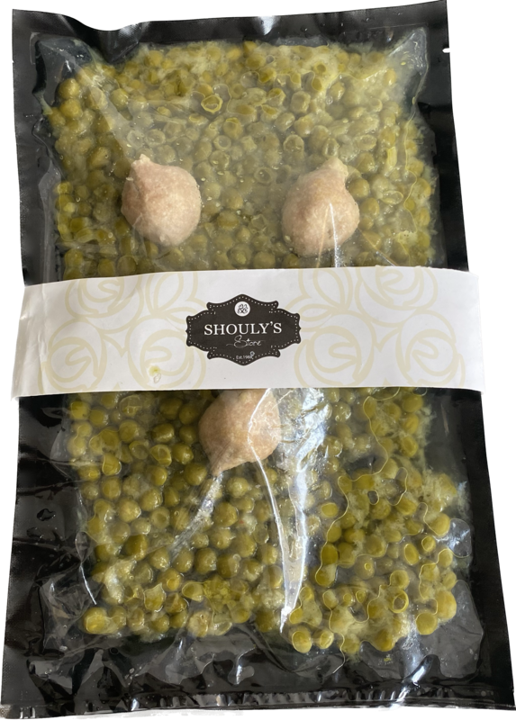 FROZEN PACK GREEN PEAS W/KIBBE 500G
