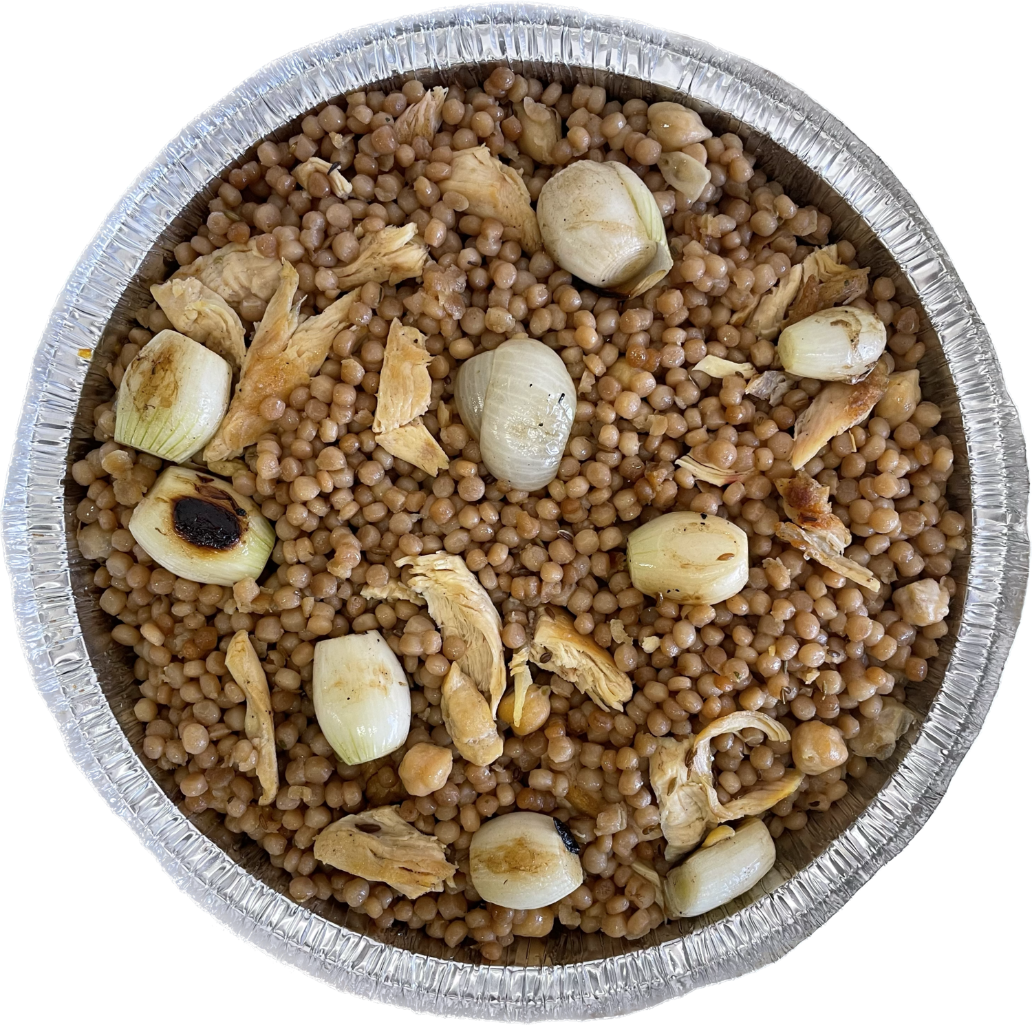 COUSCOUS W/CHICKEN, Size: 4-6 People