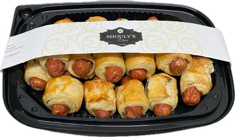 BAKED MINI HOT DOGS IN A BLANKET