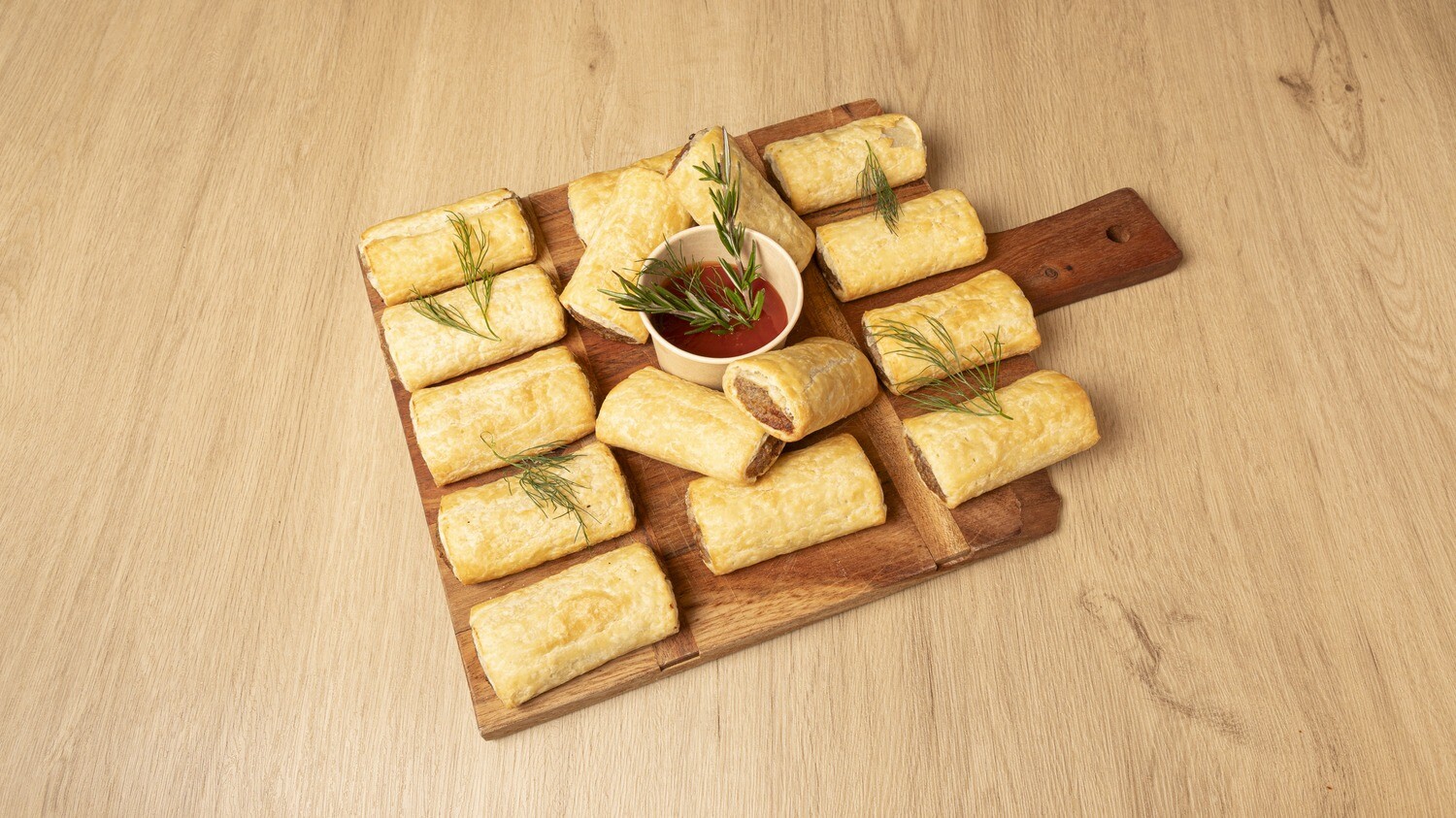 Party Sausage Rolls Sydney Cafe C&M's Party Sausage Rolls