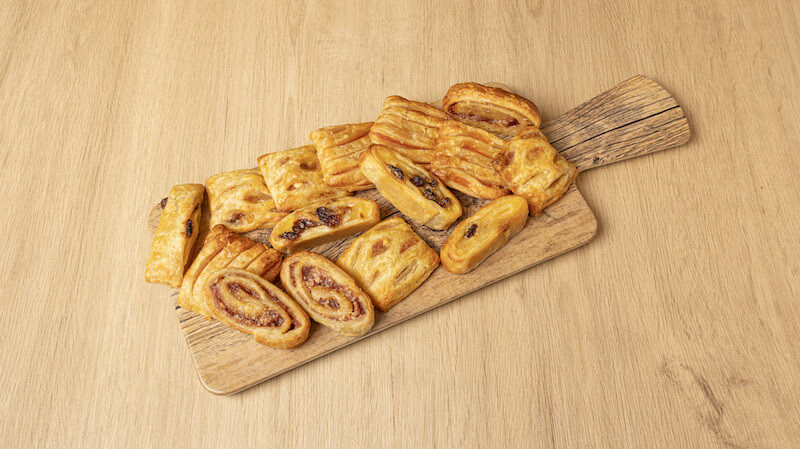 Mixed Fresh Baked Mini-Danishes Sydney Cafe C&M's Fresh Baked Mini-Danishes