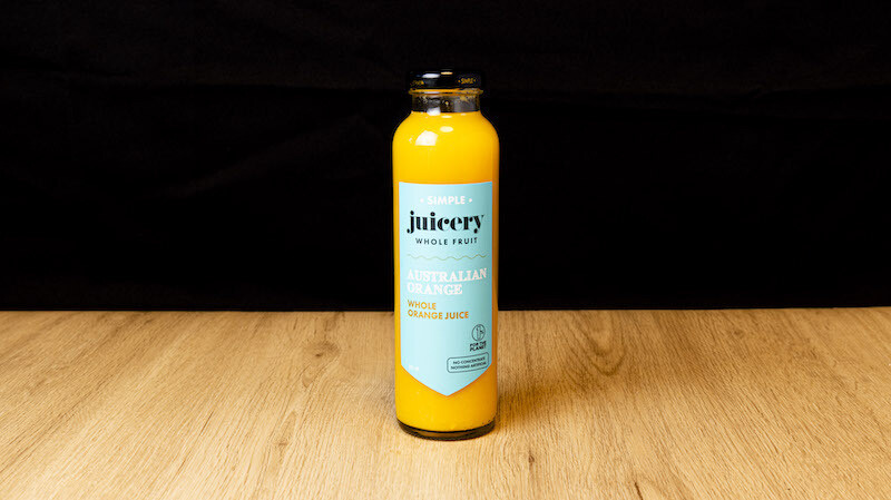 Whole Orange Juice 325ml Sydney Cafe C&M's orange juice