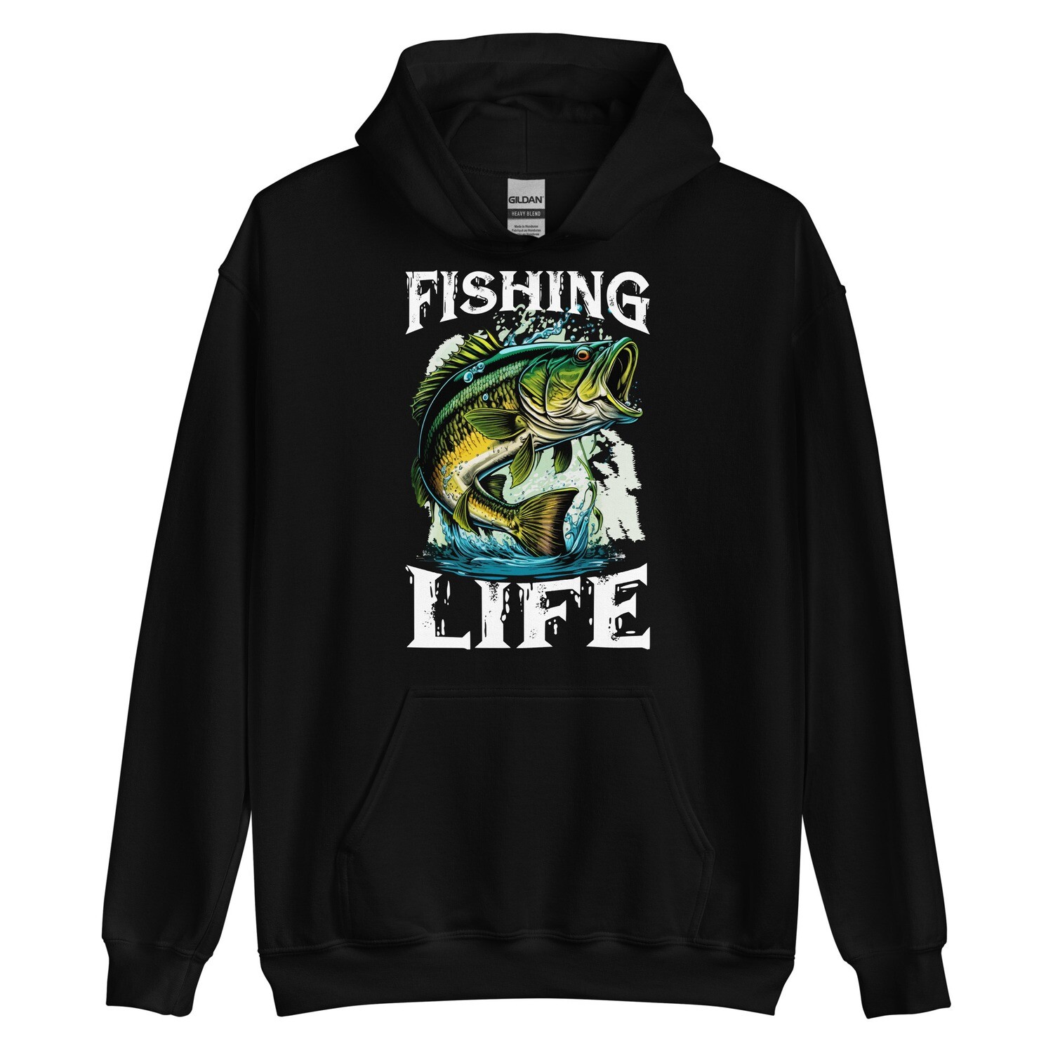 Custom Fishing Theme Unisex Hoodie