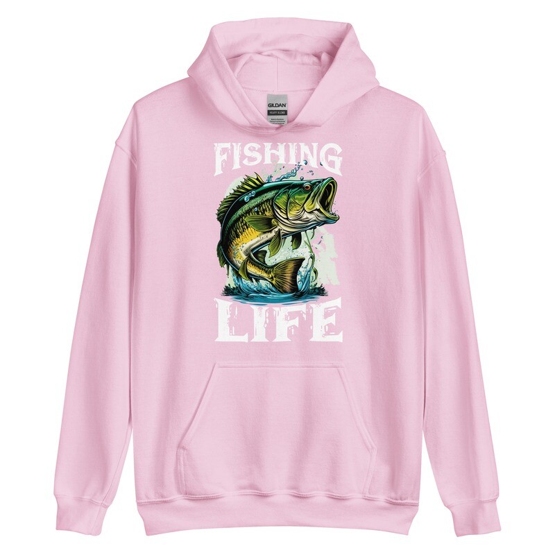 Unisex  Fishing Theme Hoodie