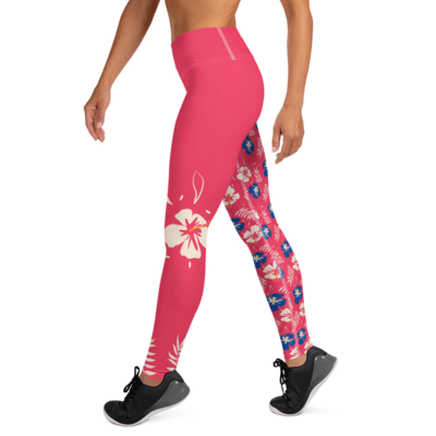 Womens Mix Colour Yoga Leggings