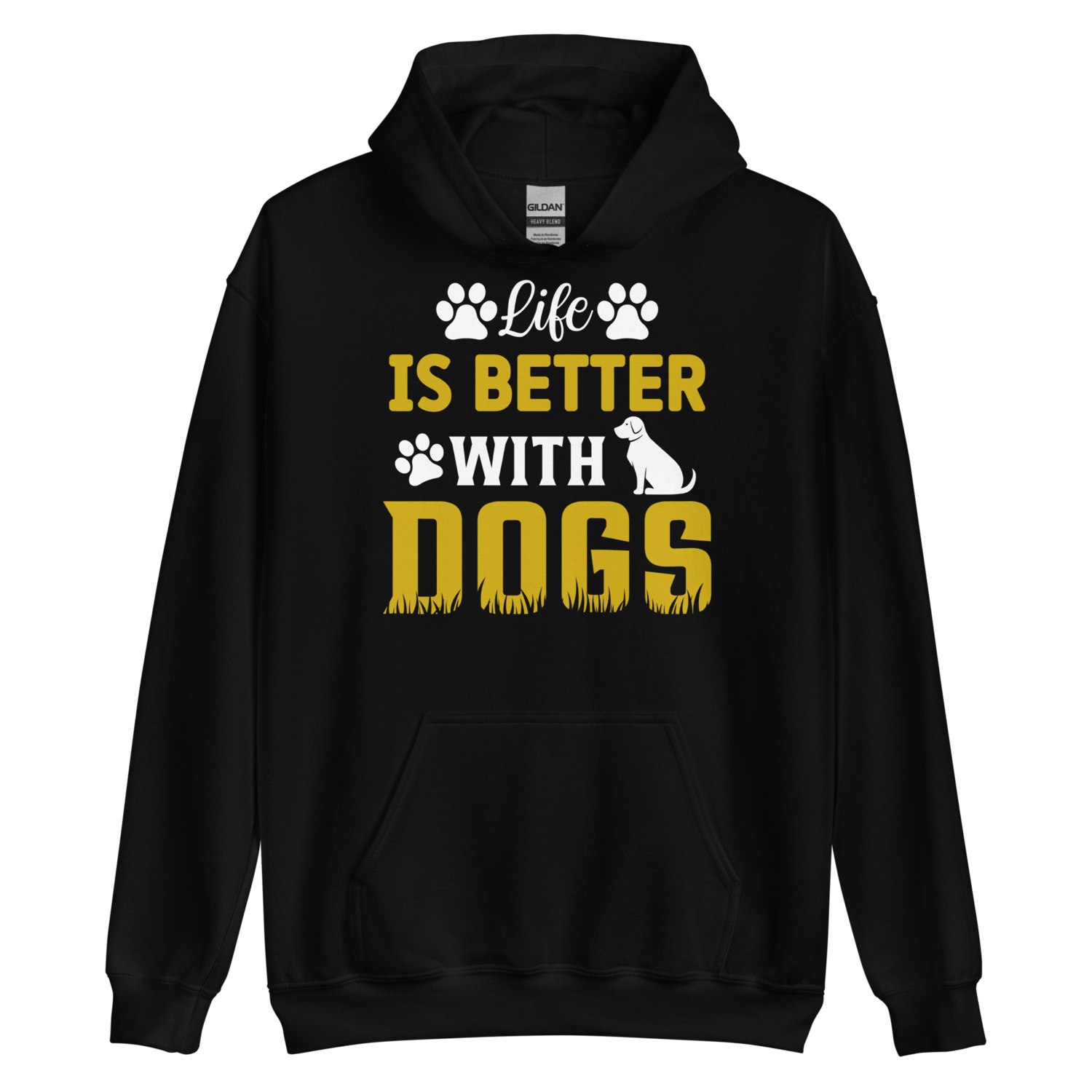 life Is Better With Dog&#39;s  Unisex Hoodie