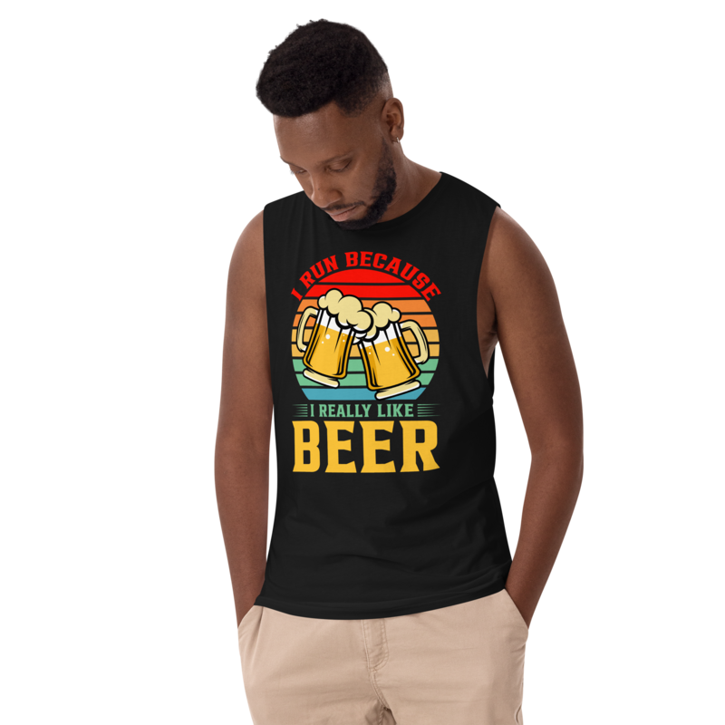 Men’s Drop Arm Tank Top