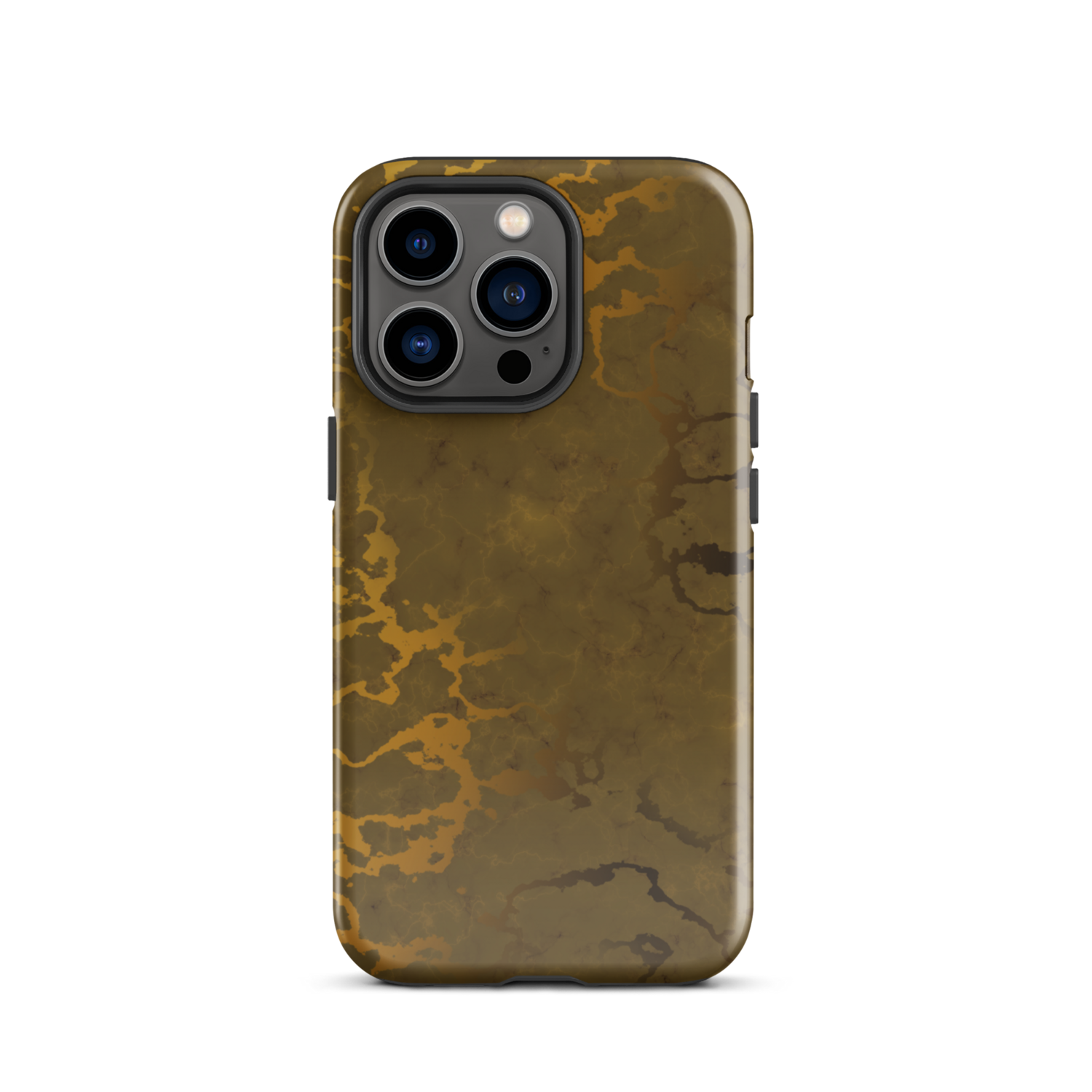 Gold Marble Tough Case for iPhone®