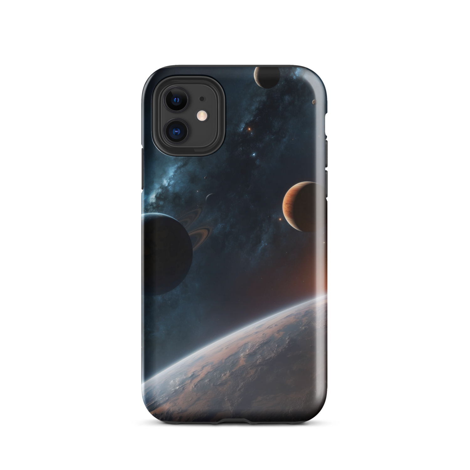 Space Scape Theme Tough Case for iPhone®
