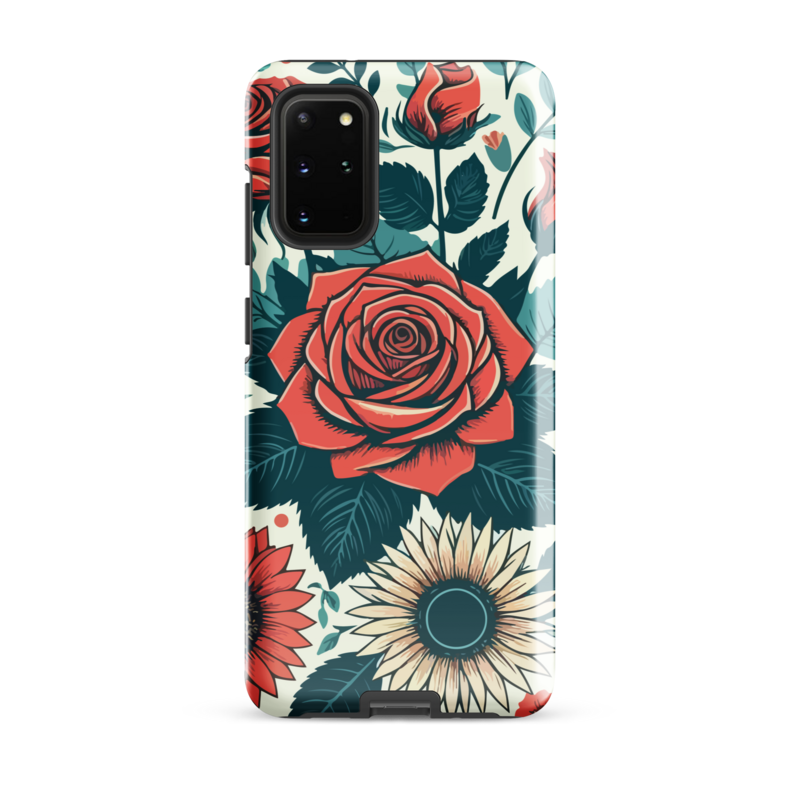 Red Rose Tough case for Samsung®