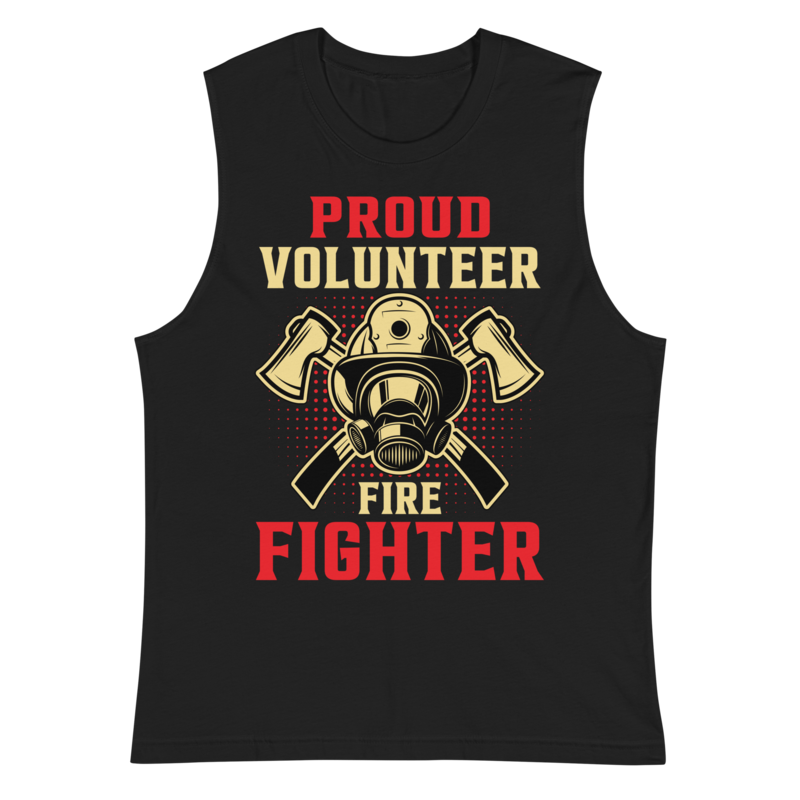 Fire Fighter Muscle Tank -Tee