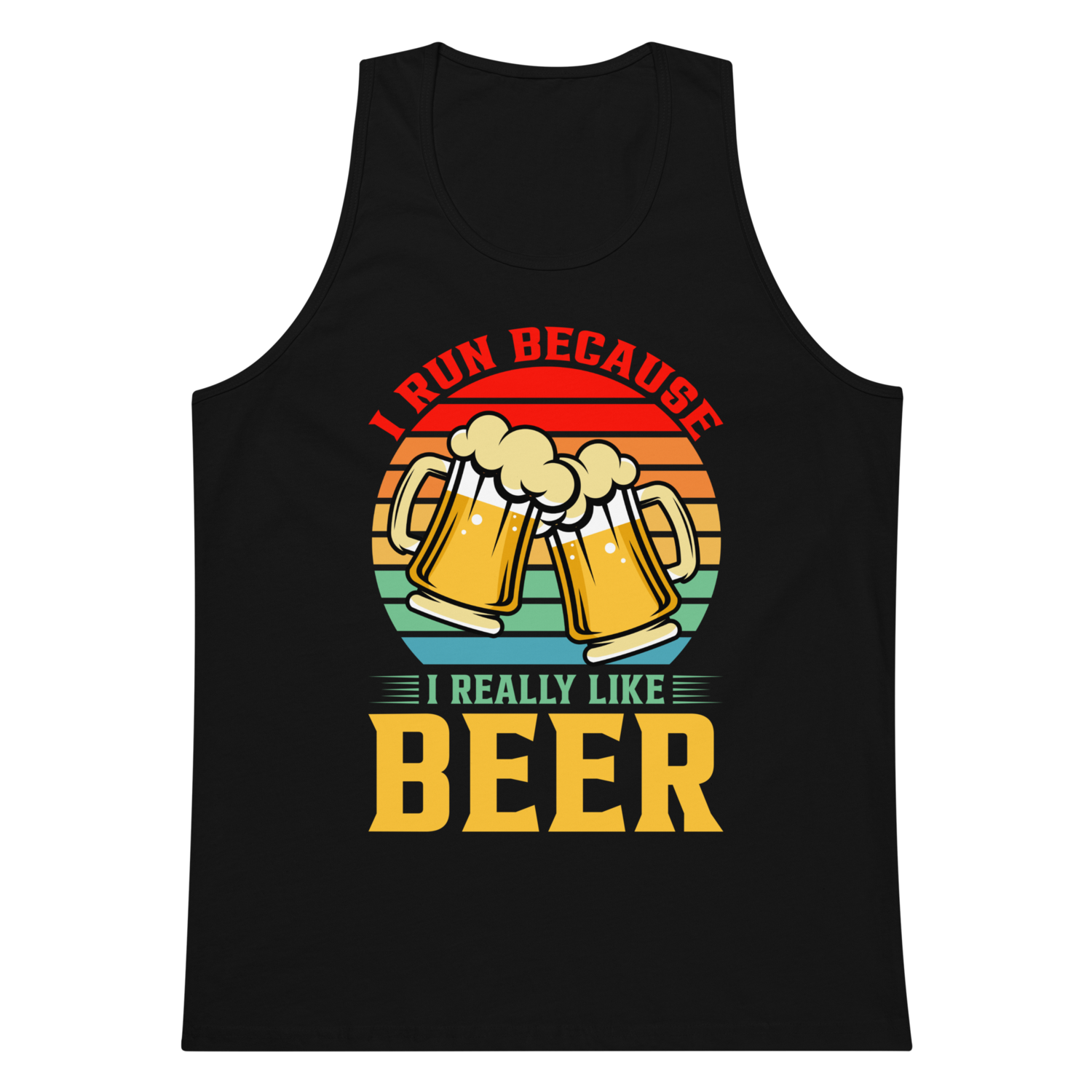 Men’s Drop Arm Tank Top