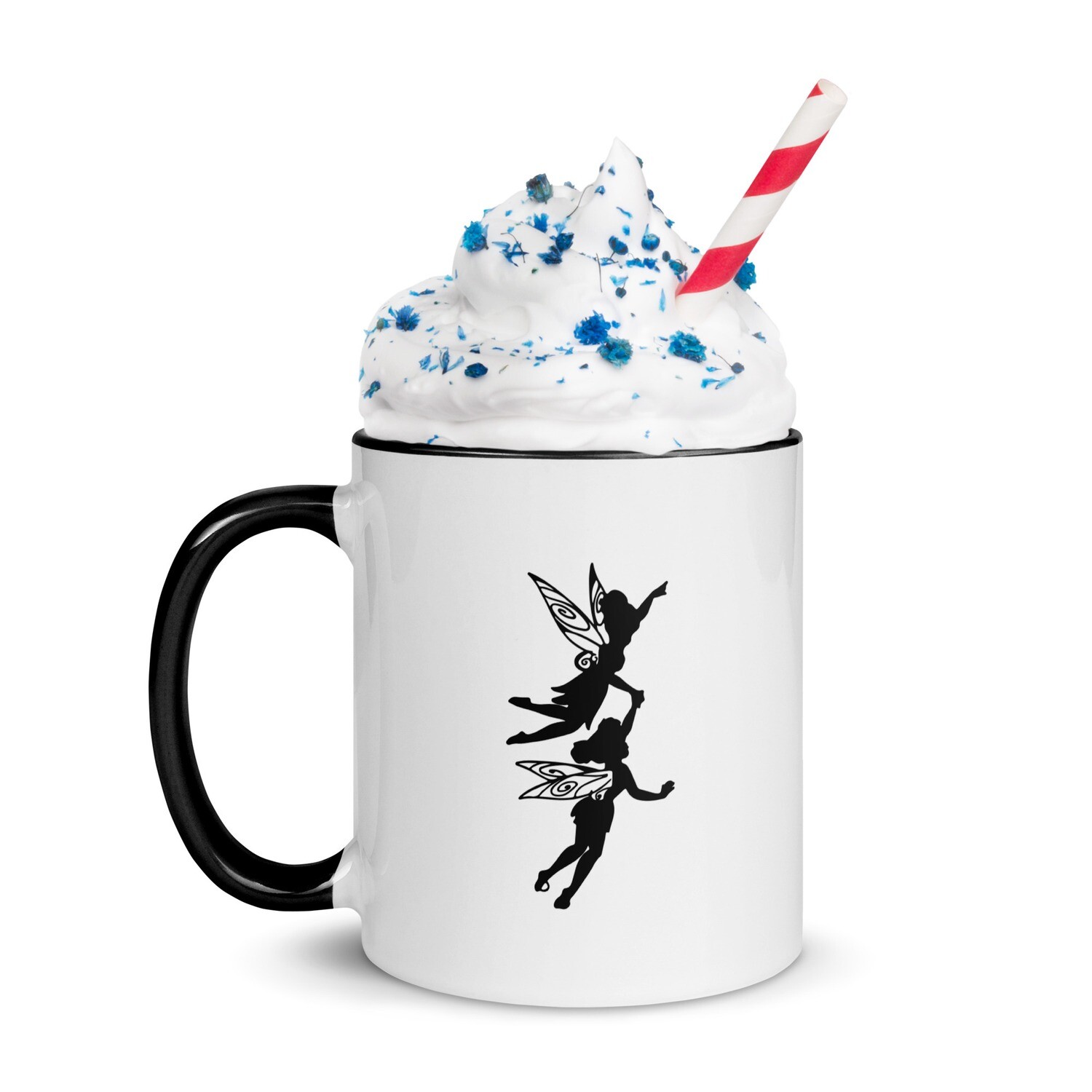 Fairy Friends Mug with Color Inside