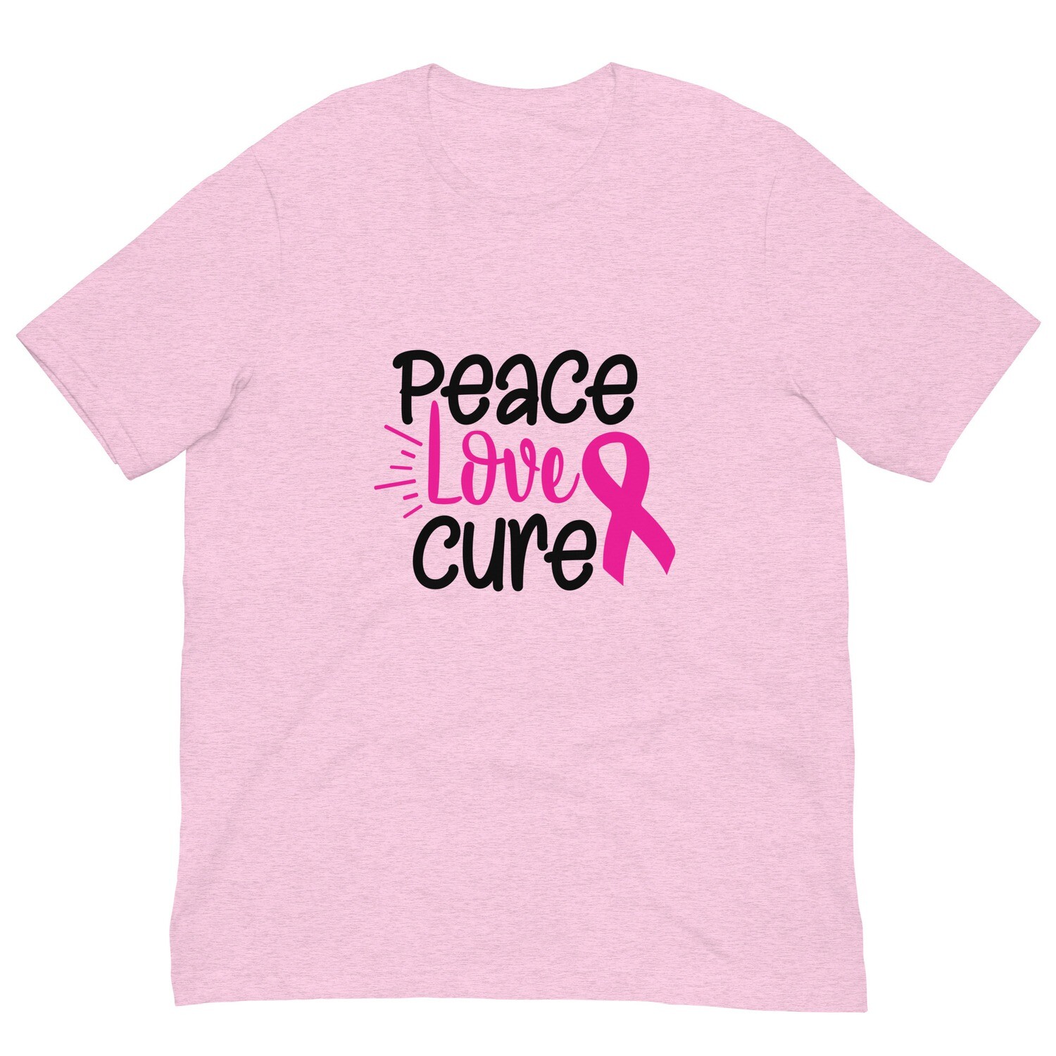Peace Love Cure Unisex T-shirt