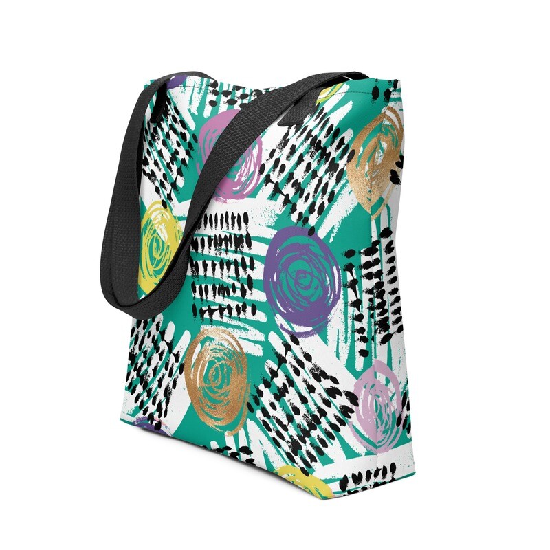 Abstract Designer Tote Bag