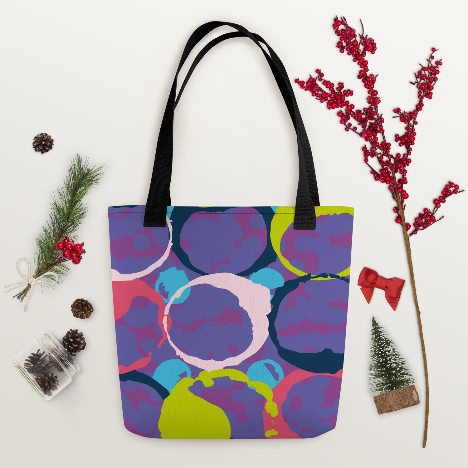 Bold Coloured Abstract Tote bag