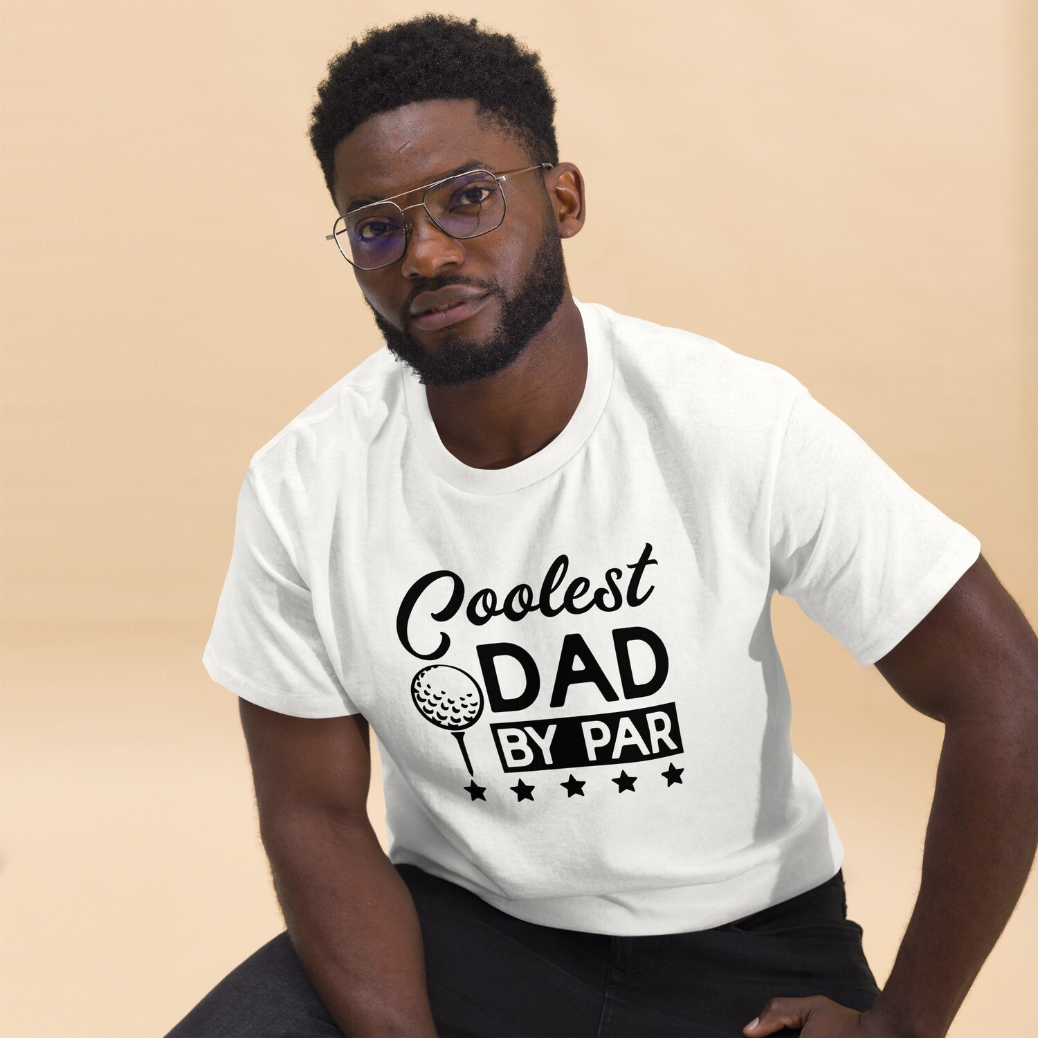 Coolest Dad Ever By Par!&quot; Men&#39;s Classic T-Shirt