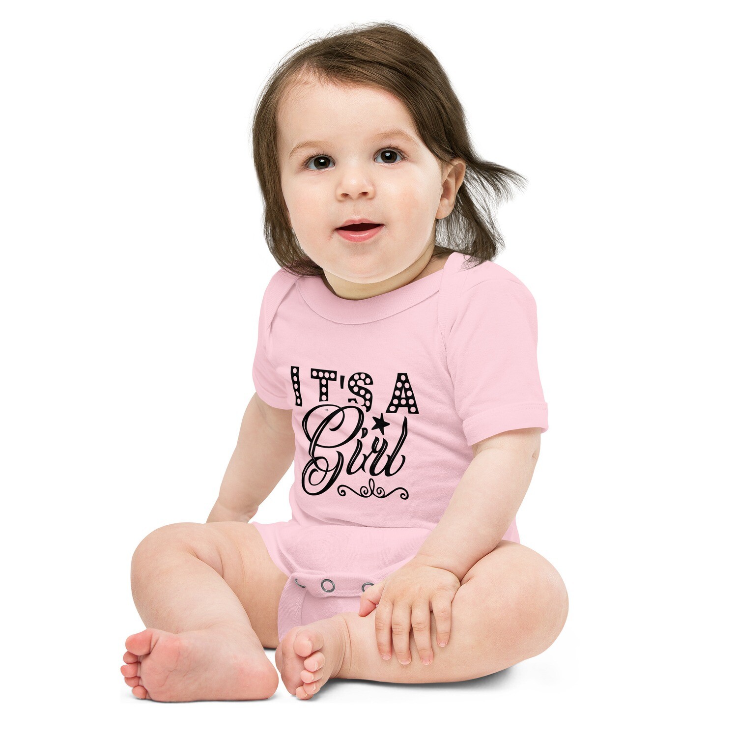 It&#39;s Girl Baby Short Sleeve One Piece