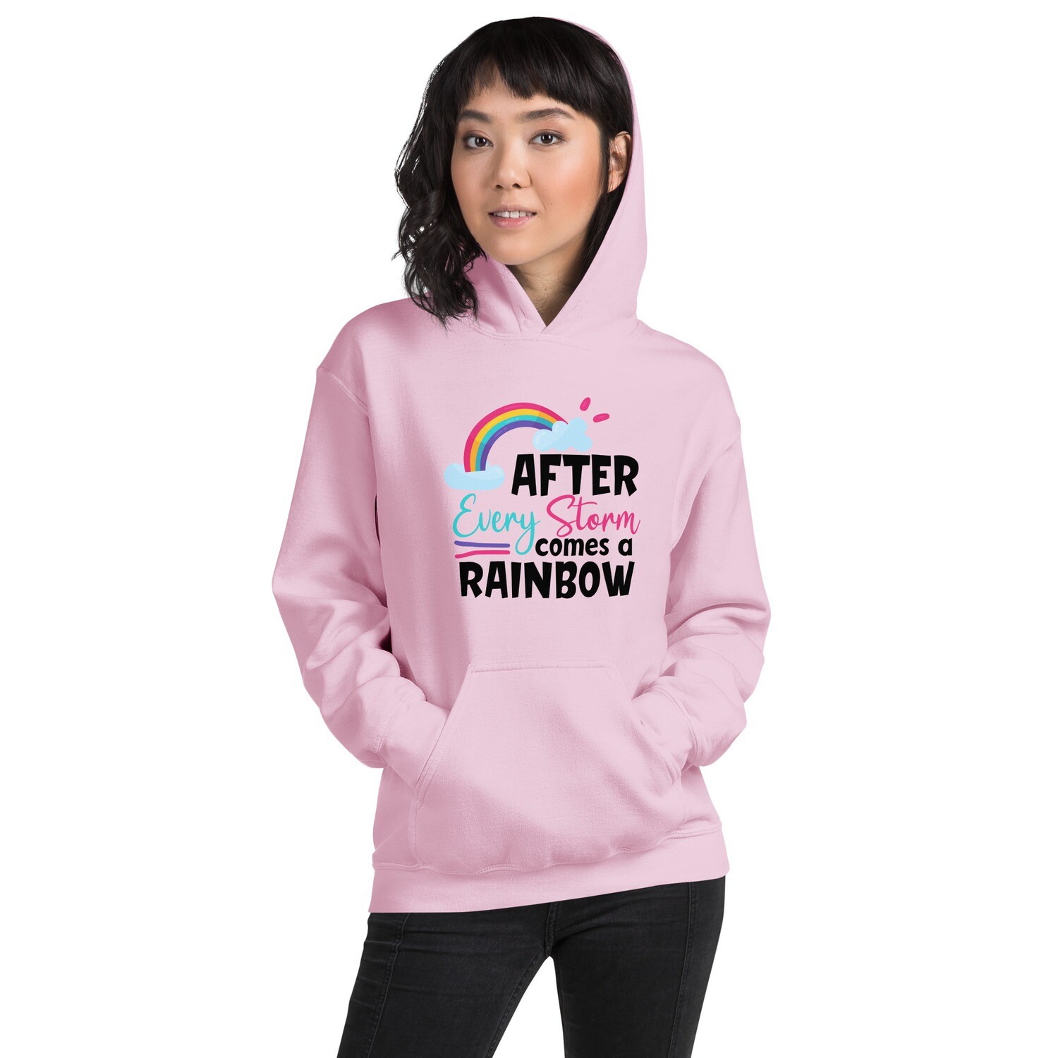 After Every Storm - Comes a Rainbow Women&#39;s Hoodie