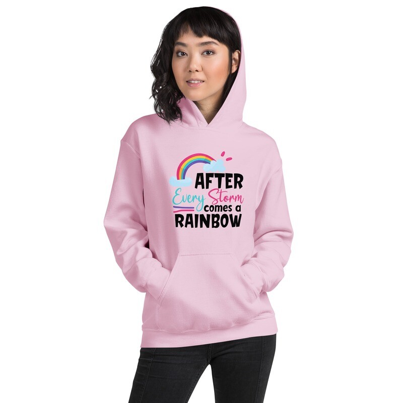 After Every Storm - Comes a Rainbow Women&#39;s Hoodie