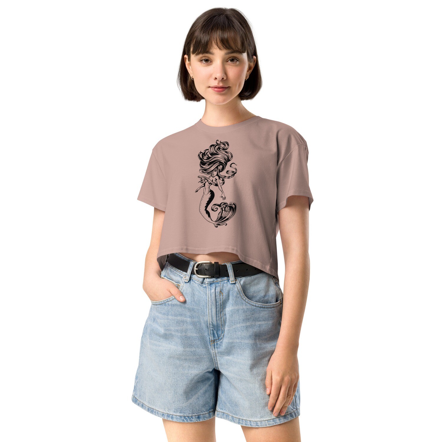 Women’s Mermaid Crop Top