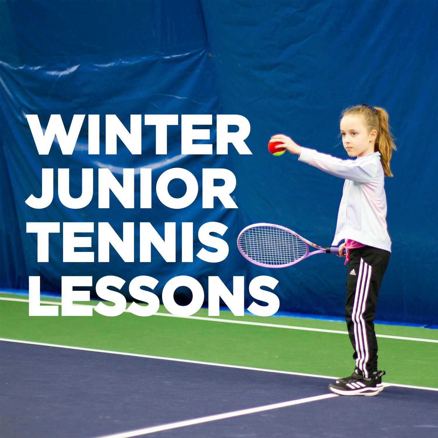 Junior Tennis Lessons (Winter 2025)