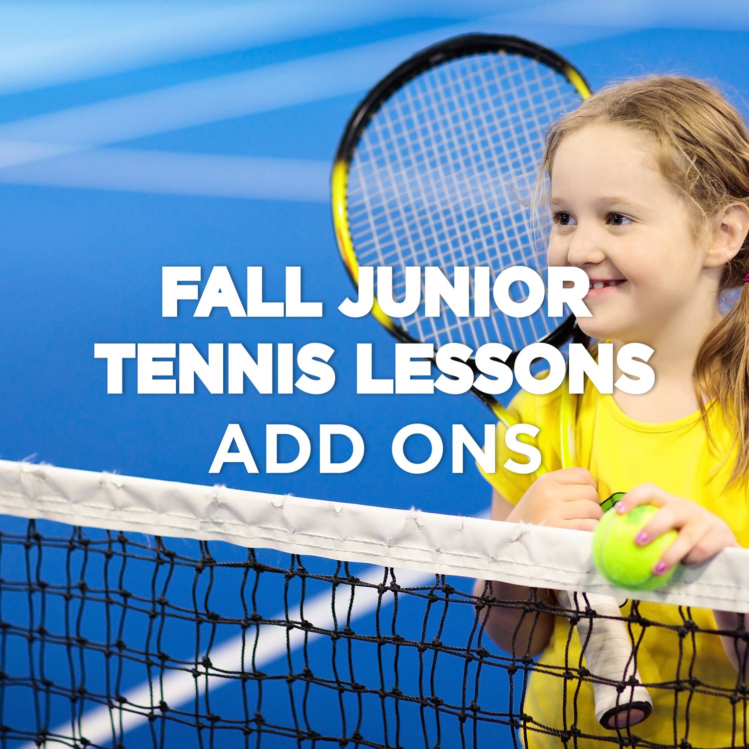 Junior Tennis Add-Ons (Fall 2025)