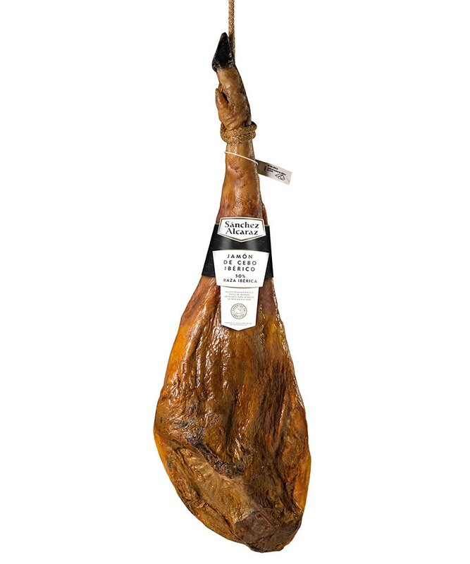 JAMÓN DE CEBO IBÉRICO 50% RAZA IBÉRICA 7.5-8.5 KG