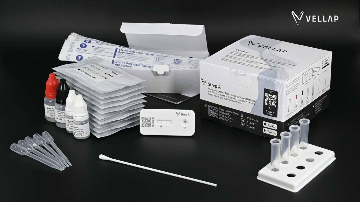 Streptokokken (Gruppe A) 10er KIT