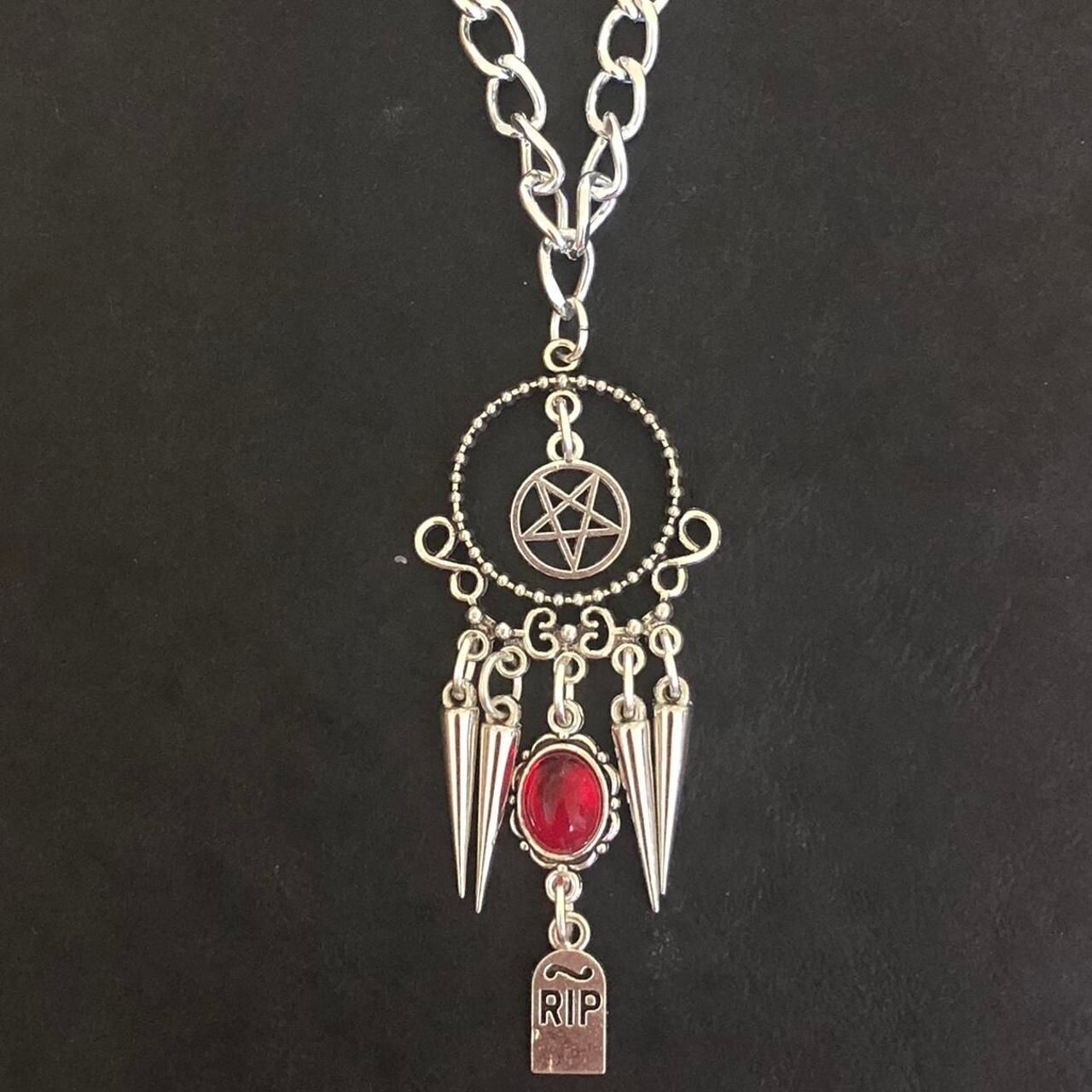 Celestial Memorial Gothic Necklace