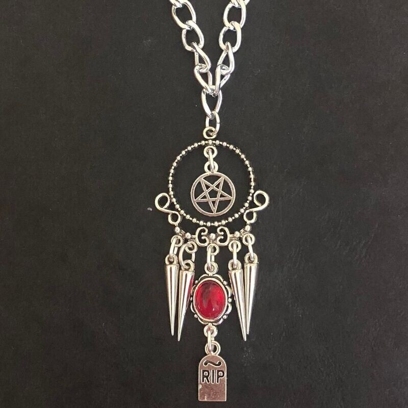Celestial Memorial Gothic Necklace