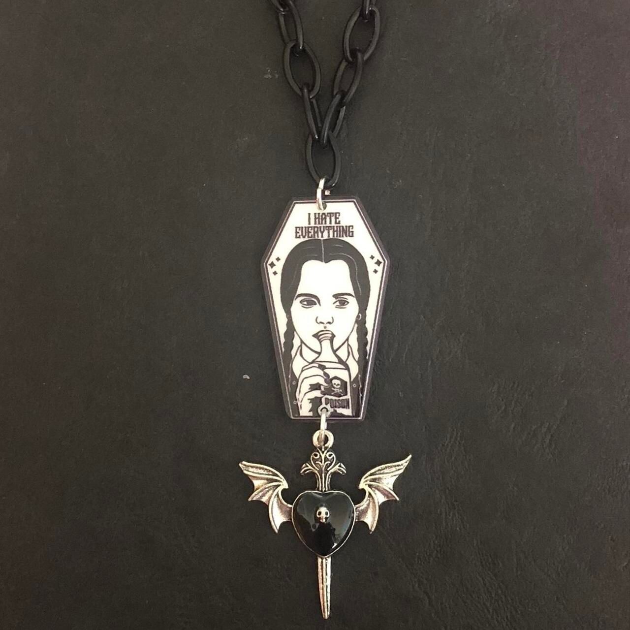 Poisoned Heart Gothic Necklace