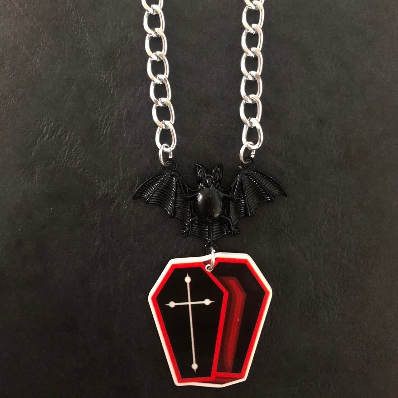 Bat’s Lament Gothic Necklace