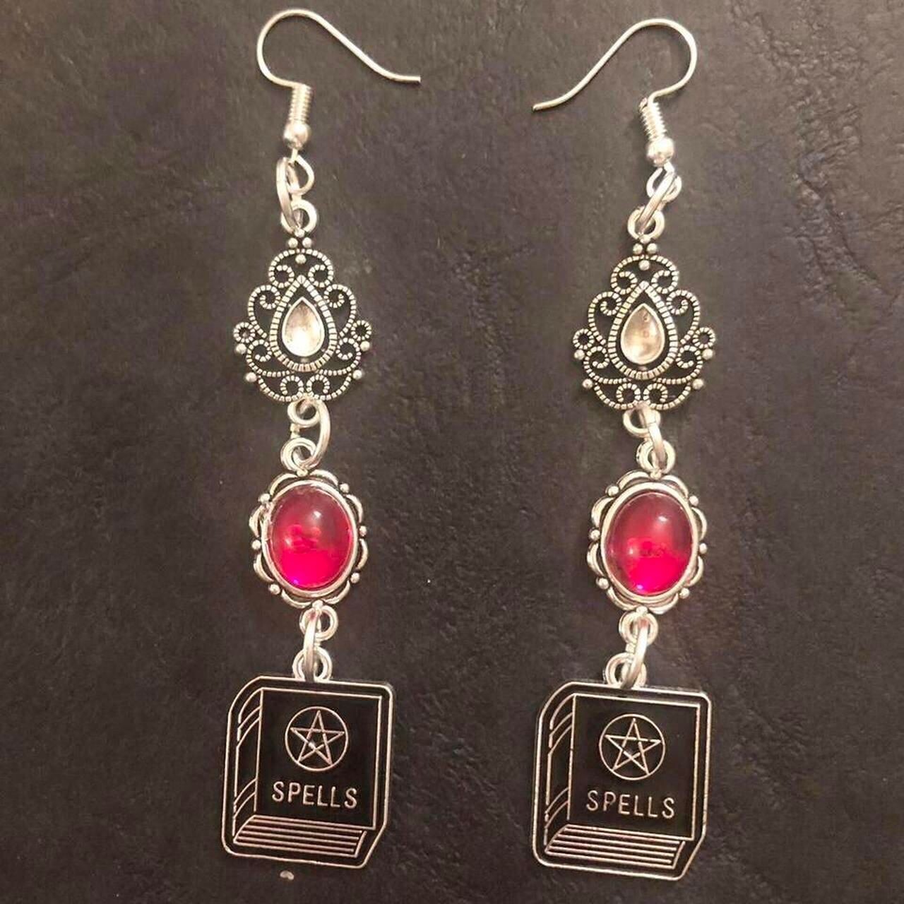 I Put A Spell On You Gothic Earrings