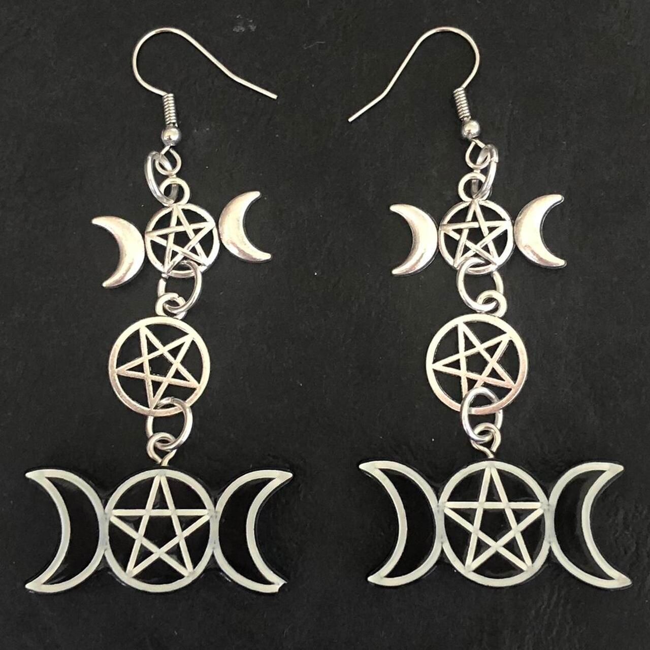 Eternal Triad Gothic Earrings