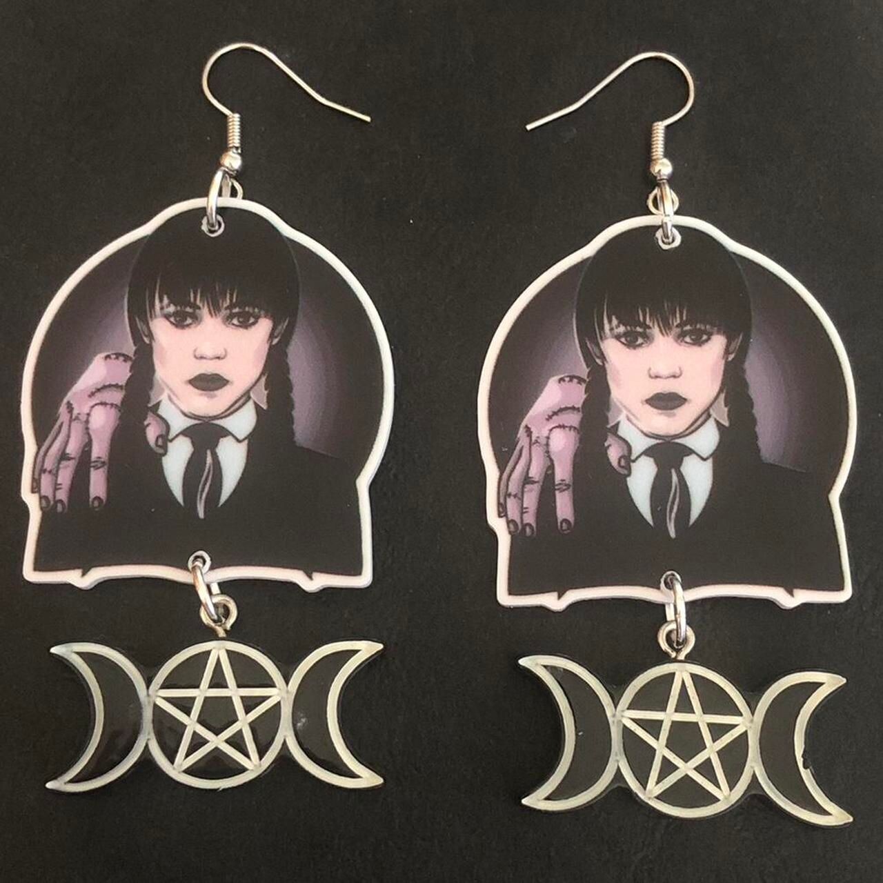 Beyond The Veil Gothic Earrings