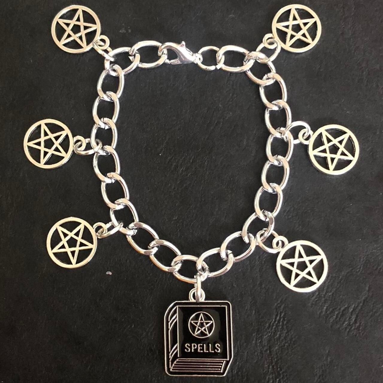 Pentagram Enchantments Gothic Bracelet