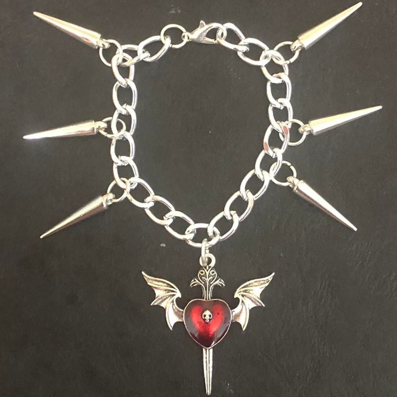 Pierce My Heart Gothic Bracelet
