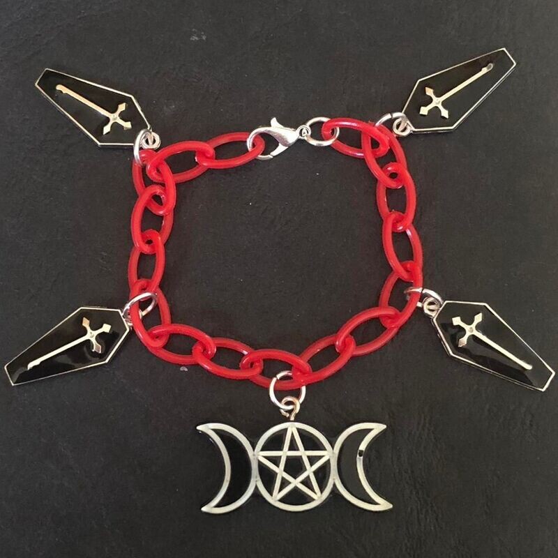 Coffin Nexus Gothic Bracelet