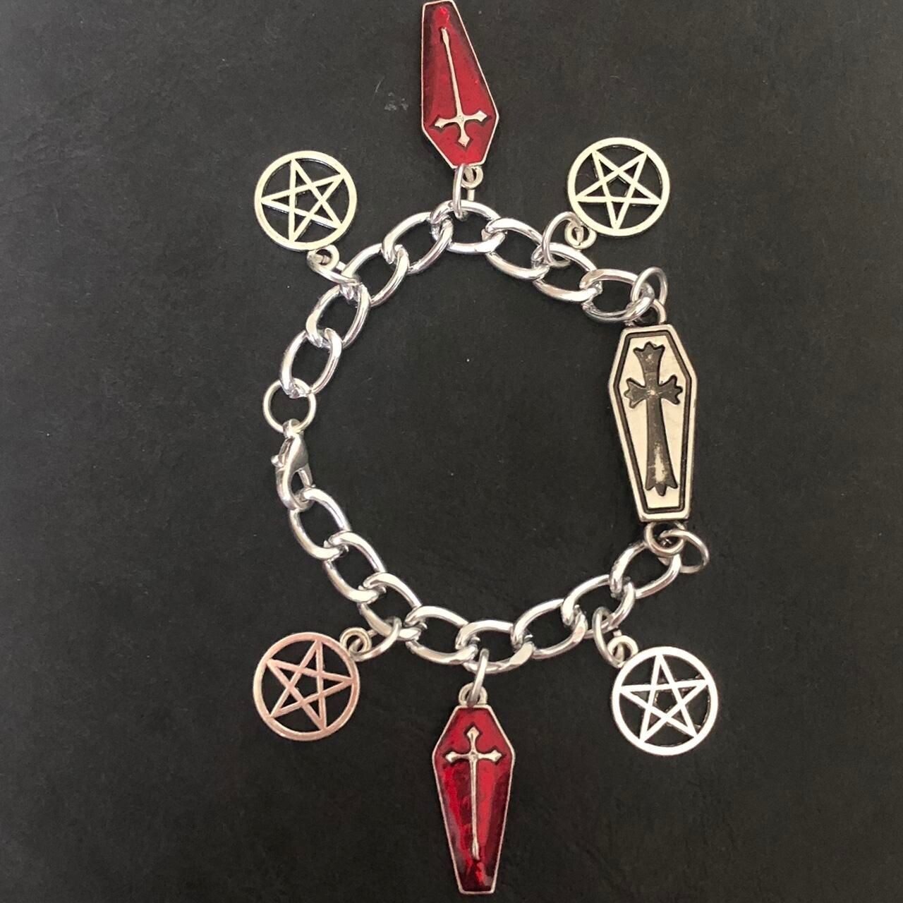 Coffin Starlight Gothic Bracelet