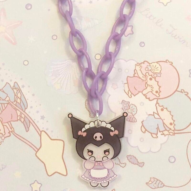 Kawaii Necklace (Purple)